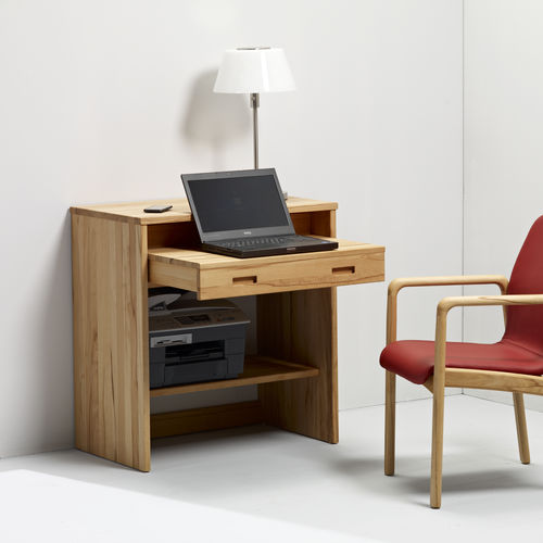 Bureau sur pied - 5942K - dyrlund - contemporain / en bois / marron