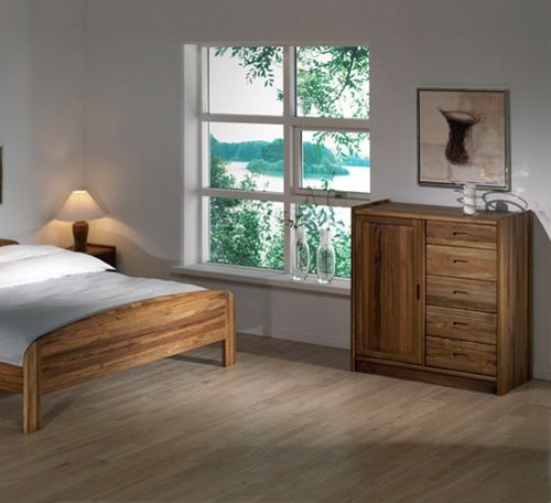 Commode design scandinave - 2144M - dyrlund - en teck / avec tiroir / 5 tiroirs