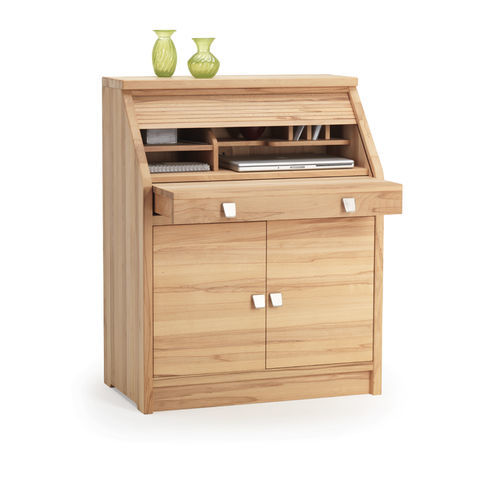 Meuble secrétaire traditionnel - 5252K - dyrlund - en teck / avec rangement intégré / avec étagère