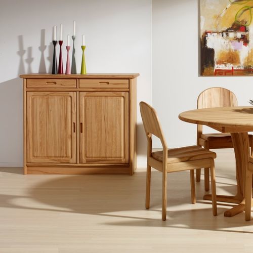 Buffet design scandinave - 1104M - dyrlund - en hêtre / avec tiroirs / à portes battantes