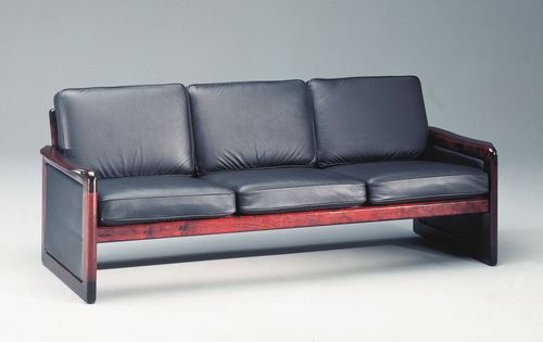 Canapé moderne - 7820-3 - dyrlund - en tissu / en cuir / avec accoudoirs