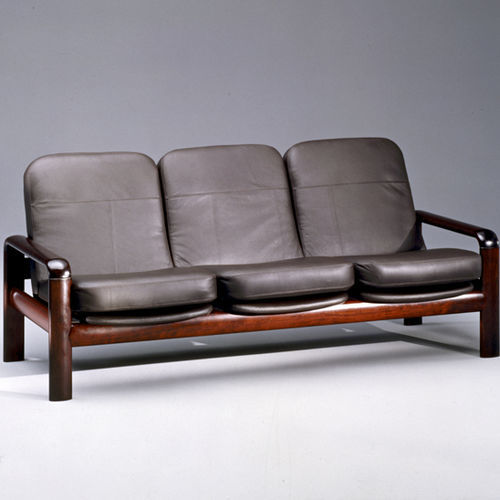 Canapé contemporain - 8405-3 - dyrlund - en tissu / en bois / en cuir