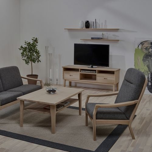 Table basse contemporaine - dyrlund - bois / en pin / en aulne