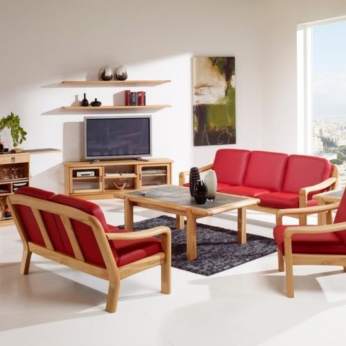 Meuble TV contemporain - TV1-8 - dyrlund - en bois / marron