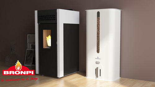 Abri bûches - DISPENSADOR PELLET 375 - Bronpi