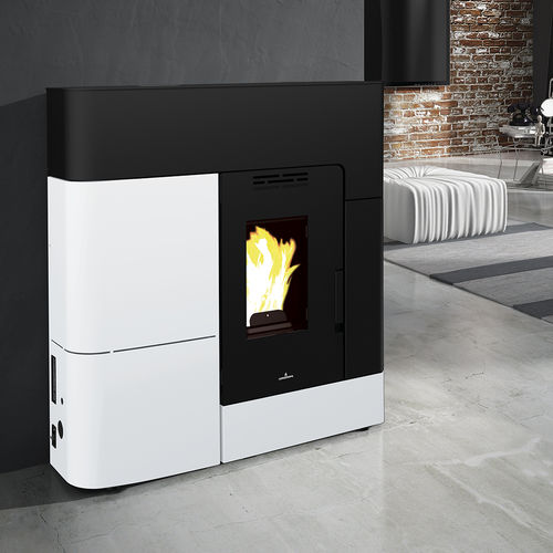 Poêle à granulés - CLARA - Bronpi - 5 kW - 10 kW / 11 kW / au sol