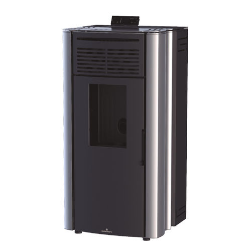 Poêle à granulés - CORAL NC - Bronpi - 5 kW - 10 kW / 10 kW - 20 kW / au sol