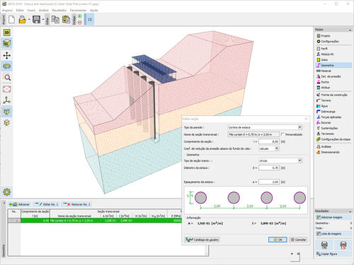 Logiciel de conception - ANTI-SLIDE PILE - FINE - de gestion de chantier / de calcul / d'analyse