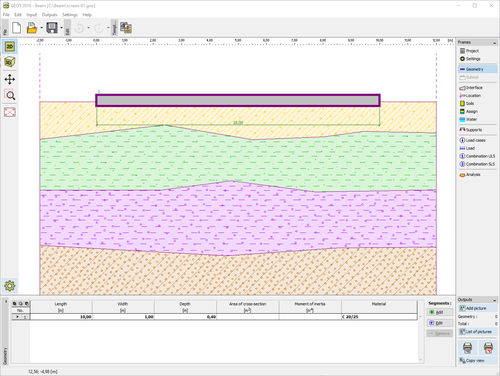 Logiciel de gestion de données - BEAM - FINE - de gestion de chantier / de calcul / d'analyse