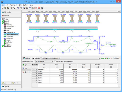 Logiciel de conception - BEAM - FINE - d'analyse structurelle / pour structures en béton / 3D