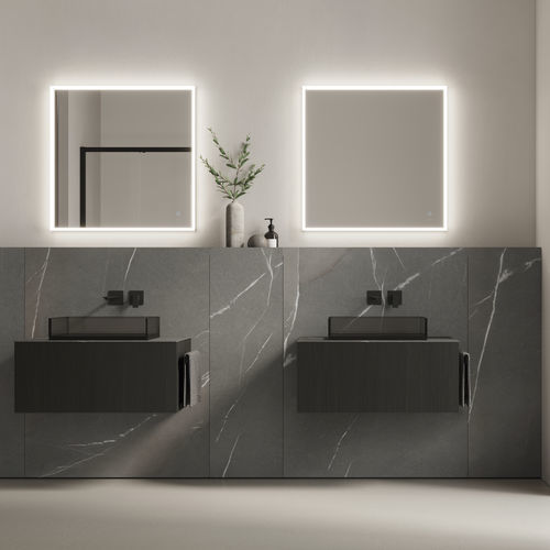 Meuble de salle de bain contemporain - Home 1 | B2 - IDEAGROUP - résidentiel / en bois / en grès