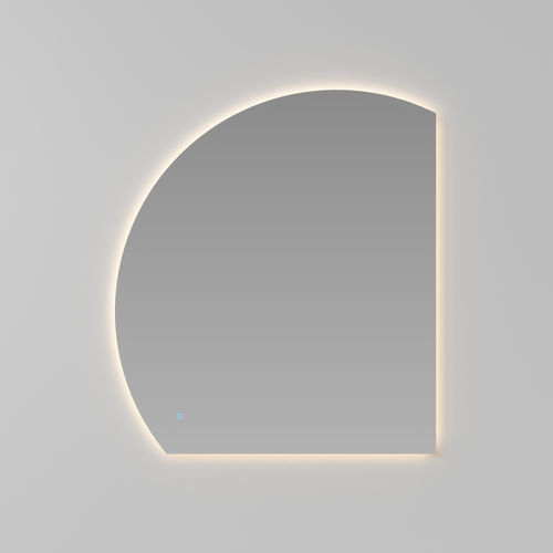 Miroir mural - NINFEA - IDEAGROUP - contemporain / courbé / incolore