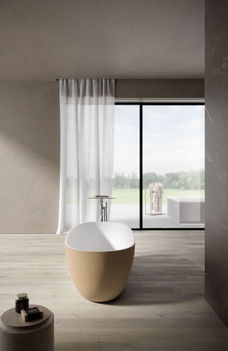 Baignoire ovale - ELLISSE - IDEAGROUP - à encastrer / en îlot / près du mur