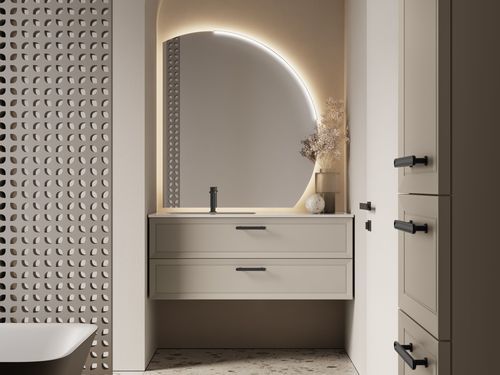 Meuble avec lavabo contract - PROVENCE 01 - IDEAGROUP - à usage domestique / pour bâtiment