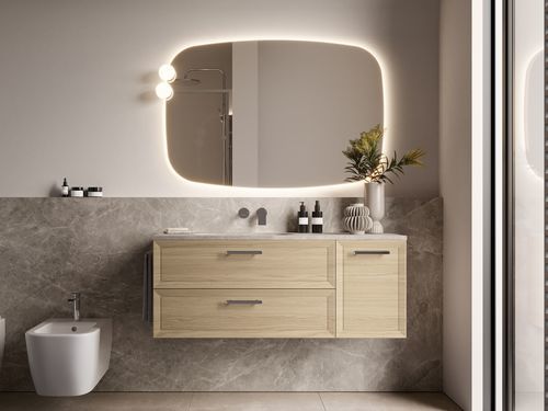 Meuble avec lavabo résidentiel - PROVENCE 02 - IDEAGROUP - contract / à usage domestique / pour bâtiment