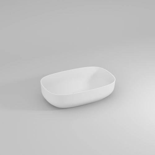 Vasque à poser - LAGUNA05 - IDEAGROUP - en CristalPlant® / personnalisable / finition mat