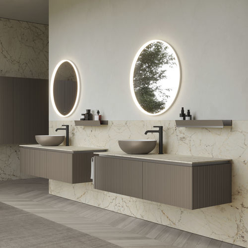 Meuble de salle de bain tout-en-un - VIACONDOTTI: 08 - IDEAGROUP - contemporain / résidentiel / professionnel