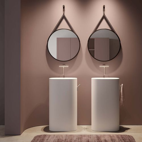 Meuble de salle de bain contemporain - DOLCEVITA 8 - IDEAGROUP - résidentiel / en bois / en inox