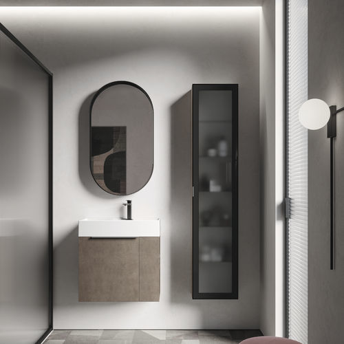 Meuble de salle de bain contemporain - MY TIME 23 - IDEAGROUP - résidentiel / en bois / en céramique