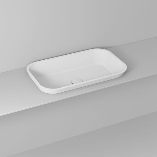 Lavabo encastrable - COSMO  - IDEAGROUP - en Solid Surface / durable / simple