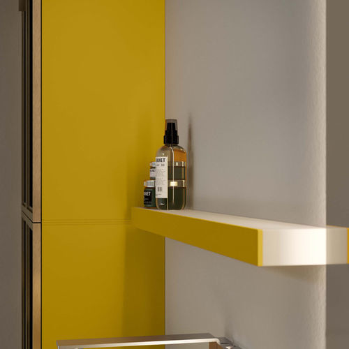 Étagère murale - MODULA - IDEAGROUP - contemporaine / en aluminium / pour toilette