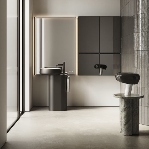 Meuble de salle de bain moderne - CUBIK 25 - IDEAGROUP - résidentiel / en bois / en HPL