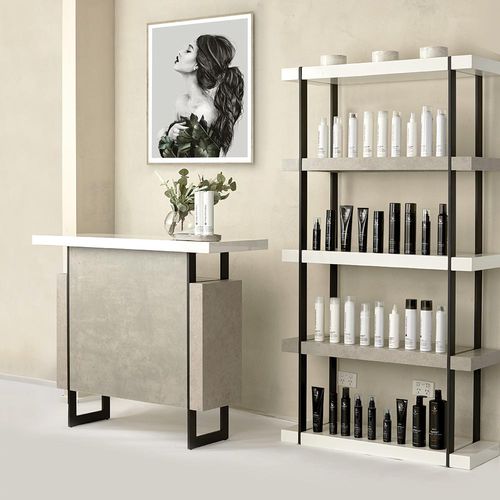 Banque d'accueil en MDF - MAVERICK  - Comfortel - pour salon de coiffure