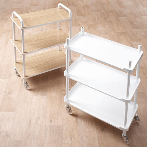 Chariot de service - ASTRID  - Comfortel - professionnel / pour salon d'esthétique / acier