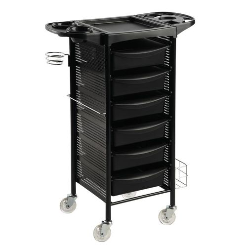 Chariot de soins - LD 6 TIER - Comfortel - pour salon de coiffure / en métal