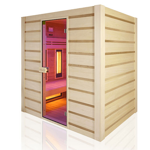 Sauna finlandais - HYBRID COMBI - POOLSTAR - infrarouge / résidentiel / pour centre de bien-être