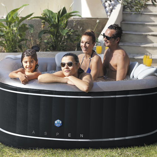 Spa hors-sol - ASPEN - POOLSTAR - carré / 4 places / en composite