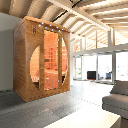Sauna infrarouge - SPECTRA - POOLSTAR - résidentiel / professionnel / en épicéa