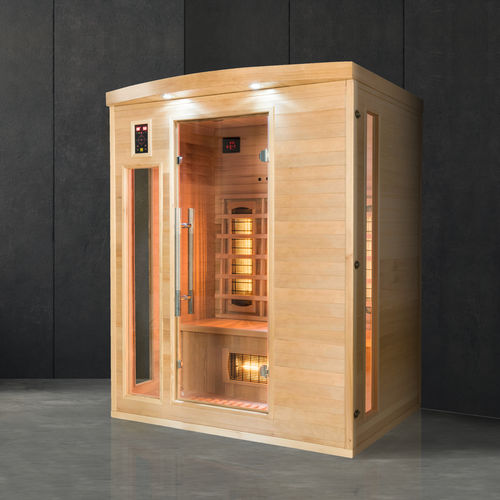 Sauna infrarouge - APOLLON QUARTZ - POOLSTAR - résidentiel / en épicéa / d'intérieur