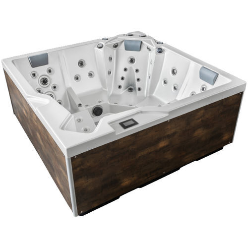 Spa hors-sol - ONYX OKA4 - POOLSTAR - carré / 5 places / en acrylique