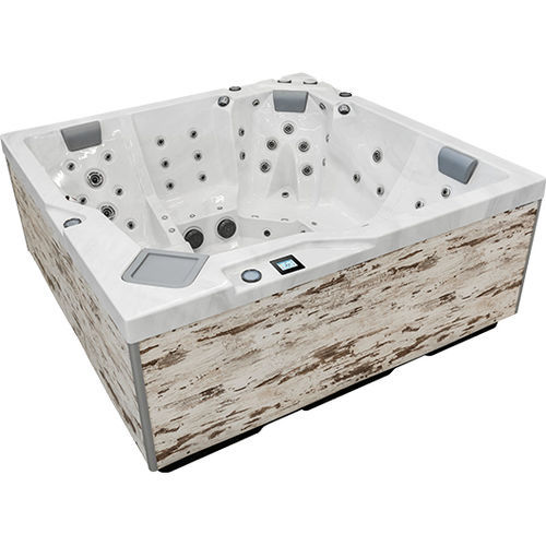 Spa hors-sol - ALMANDINE OKA5 - POOLSTAR - carré / 5 places / en acrylique