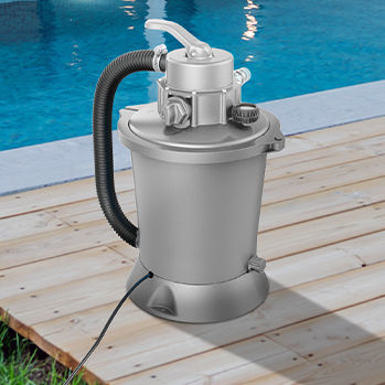 Filtre de piscine à sable - JL-P11358FR - POOLSTAR - à verre / pour piscine publique