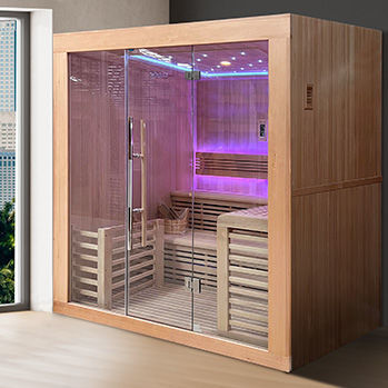 Sauna finlandais - UTOPIA - POOLSTAR - résidentiel / professionnel / en épicéa