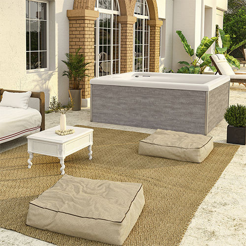 Spa hors-sol - SP-WAVE2 - POOLSTAR - carré / 5 places / en acrylique
