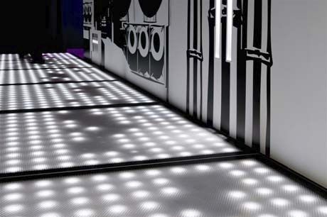 Panneau led de sol - SMARTFADER MATRIX TILE - TAL - modulaire