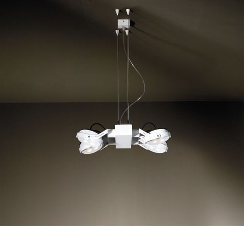 Luminaire suspendu - SPIDER 2 QR111 - TAL - halogène / carré / en métal