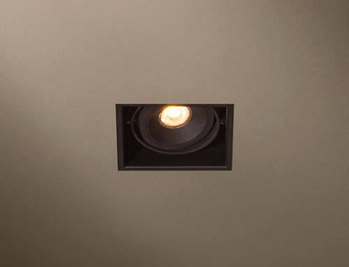 Spot encastrable au plafond - MINI TOMMY 1 TRIMLESS BEAUFORT - TAL - à LED / carré / en métal