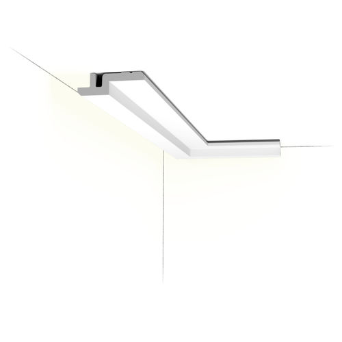 Profil éclairant mural - C394 STEPS - Orac Decor® - au plafond / à LED / en polyuréthane