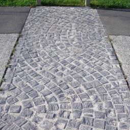 Dallage en pierre - SPLIT - Carrières du Hainaut - d'extérieur / de terrasse / de jardin