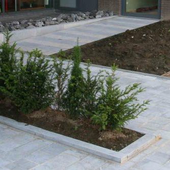 Bordure de jardin - Carrières du Hainaut - pour trottoir / en calcaire / professionnelle