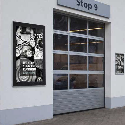 Panneau d'affichage mural - BACHECA SCT - STUDIO T - pour restaurant / d'extérieur / à LED