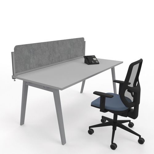 Séparateur de bureau sur bureau - TOSCA - STUDIO T - en feutre / insonorisé / ignifuge