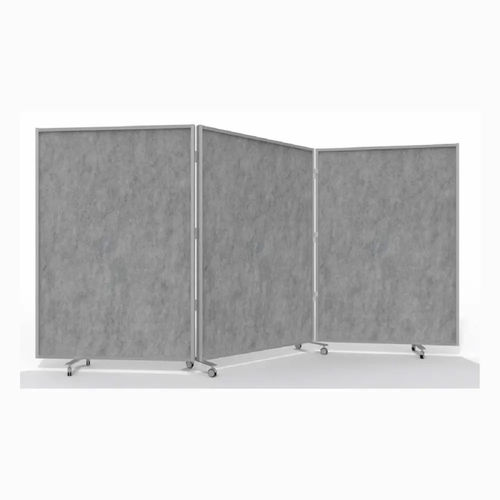 Panneau d'absorption acoustique autoportant - TOSCA TWIST - STUDIO T - en aluminium / en PET / en feutre