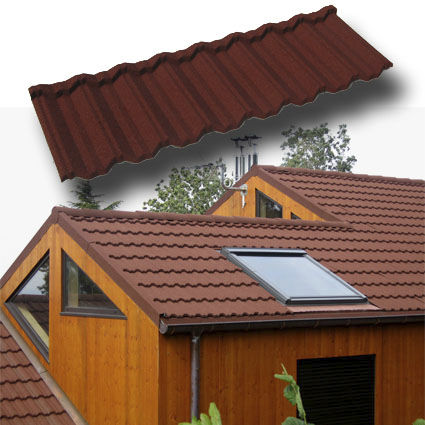 Tuile en métal - GERARD® CLASSIC - AHI ROOFING / IKO METALS FRANCE - marseillaise / angulaire / grand moule