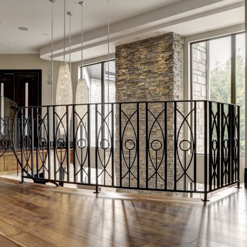 Garde-corps en fer forgé - PESCI 1400 - BATTIG DESIGN - à barreaudage / d'intérieur / pour escalier