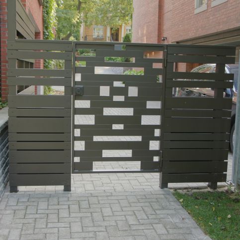 Portillon en aluminium - WOVEN 5350  - BATTIG DESIGN